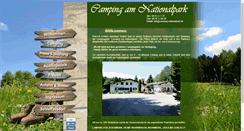 Desktop Screenshot of camping-nationalpark.de